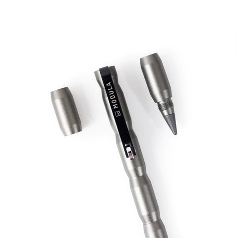 Forever Modula Pen and Pencil 2 in 1 - Modular Writing Tool in Anodized Aluminum