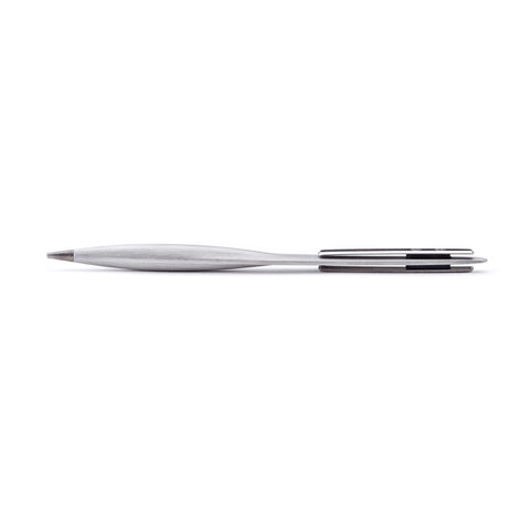 Pininfarina Space Ethergraf – Inkless Stylus with Circular Aluminum Desk Base
