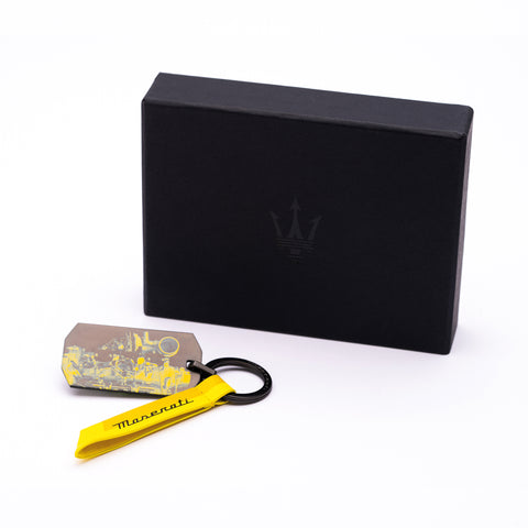 Keyring Tag Engine Maserati Edition