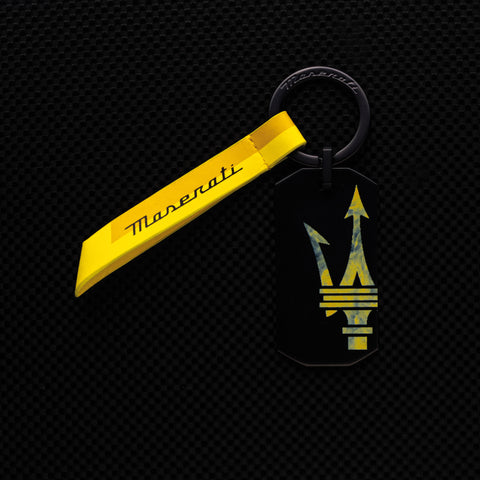 Keyring Tag Tridente Maserati Edition