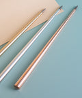 FO - Forever Made In Italy "Prima" Ethergraf inkless pen with anodized aluminum long body in three colors: Rose Gold, Gold and Silver.