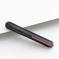 Packaging sleeve of the "Grafeex Pencil" with red clip and red seams.