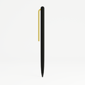 "Grafeex Pencil" with black aluminum body and yellow clip.