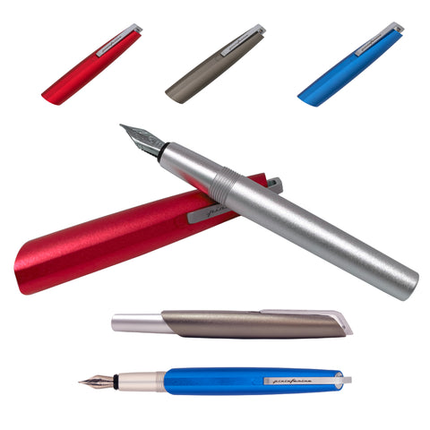 Pininfarina PF GO Fountain – Aluminum Fountain Pen with Stainless Steel Nib