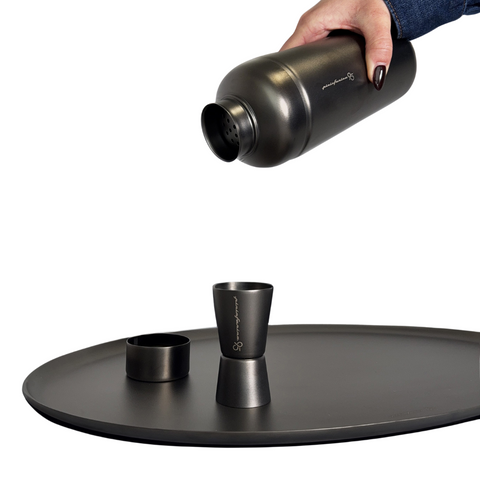 Pininfarina 95 – STILE Cocktail Set – Shaker & Jigger Limited Edition