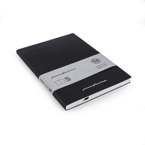 Pininfarina Segno "Stone Paper Notebook" in its soft cover black version