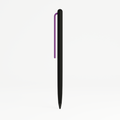 "Grafeex Pencil" with black aluminum body and purple clip.