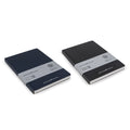 Pininfarina Segno "Stone Paper Notebook" in its hard cover black and blue versions