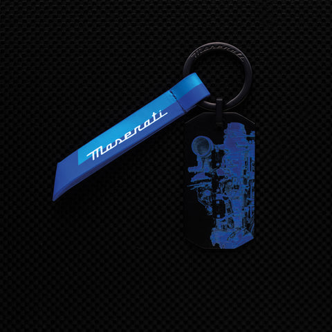 Keyring Tag Engine Maserati Edition