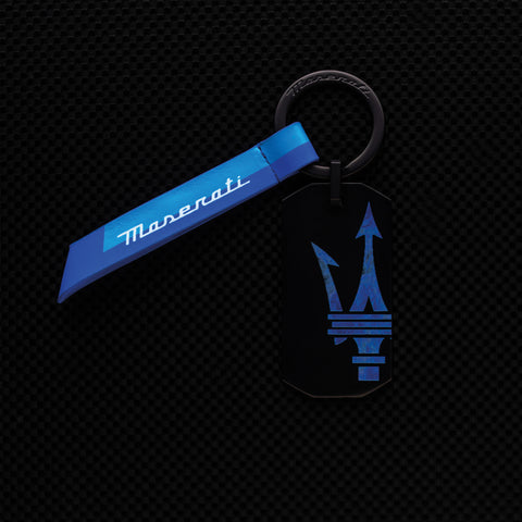 Keyring Tag Tridente Maserati Edition