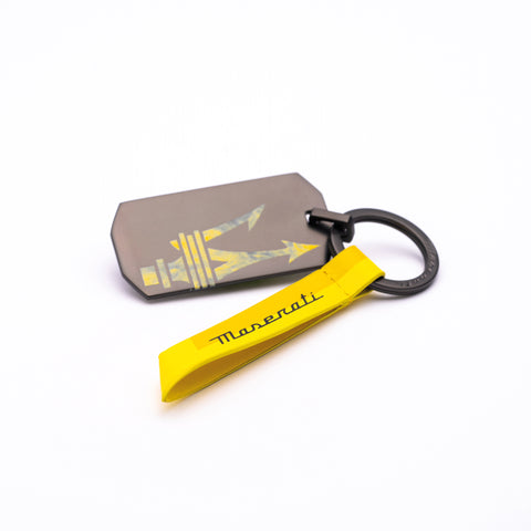 Keyring Tag Tridente Maserati Edition