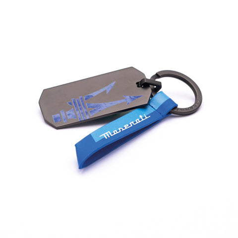 Keyring Tag Tridente Maserati Edition