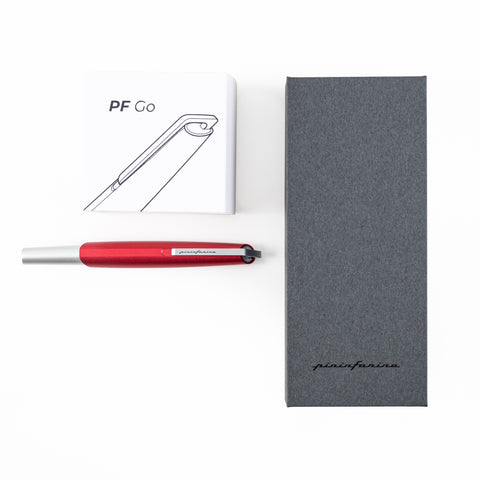Pininfarina PF GO Fountain – Aluminum Fountain Pen with Stainless Steel Nib