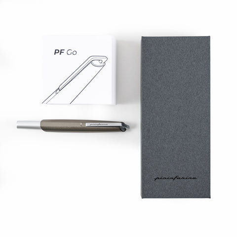 Pininfarina PF GO Fountain – Aluminum Fountain Pen with Stainless Steel Nib