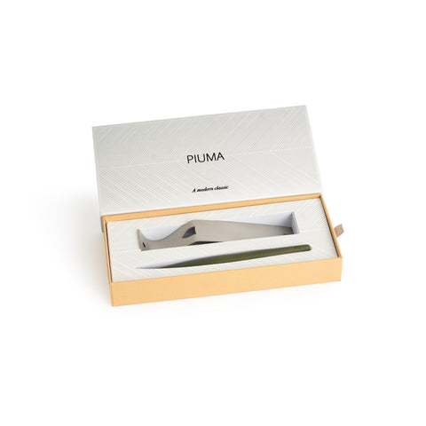 Forever Piuma A Modern Classic – Maple Wood Stylus  and Brushed Steel Base