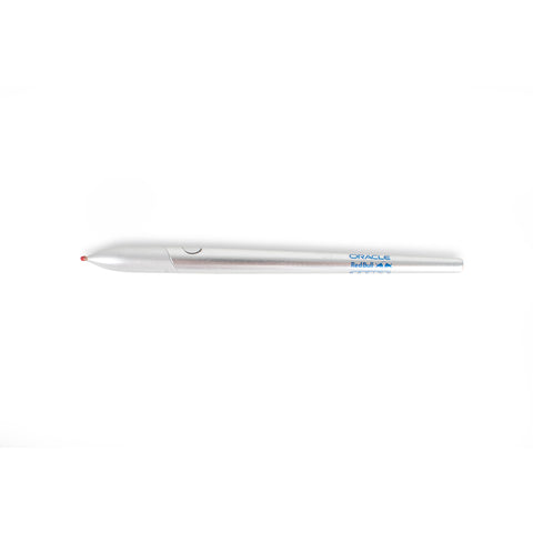 "Sostanza® Silver Ink Oracle Red Bull Racing" special edition ballpoint pen with aluminum body in a white background.